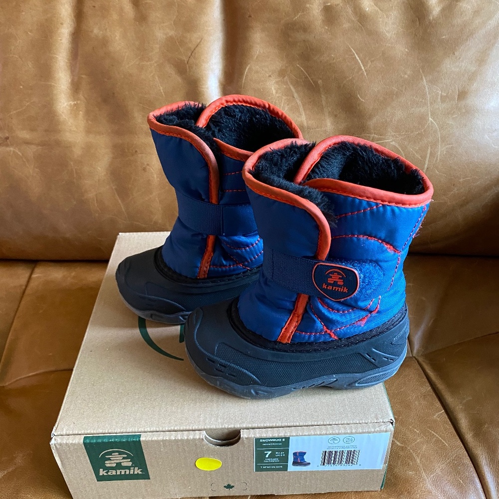 Kamik toddler snow boots